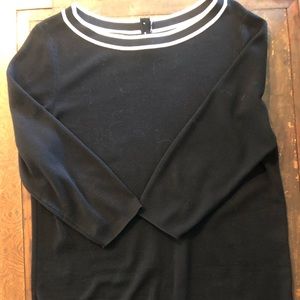 Talbots Sweater With Contrasting Neckline